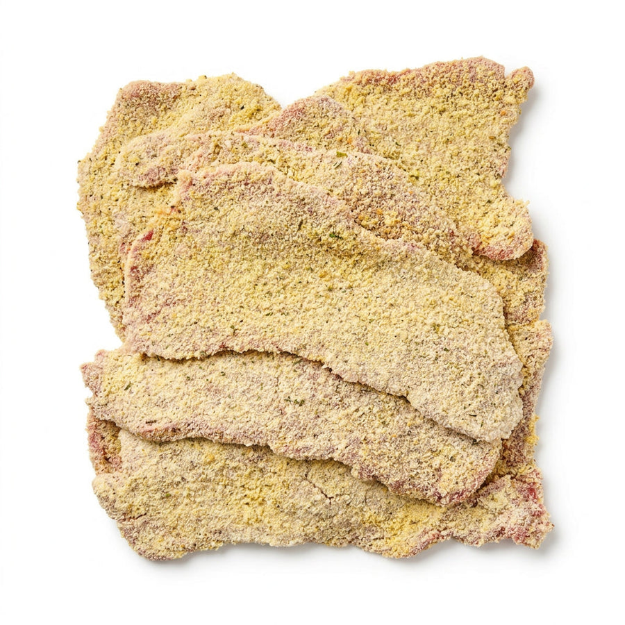 Crumbed Yearling Schnitzel
